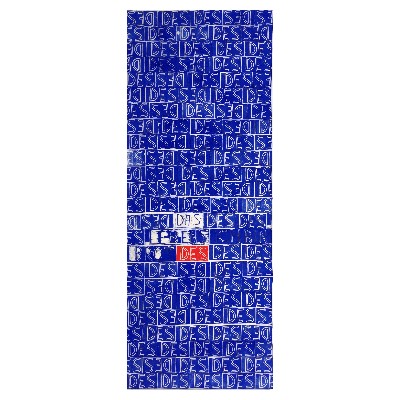 ICH BIN das Brot des Lebens (Johannesevangelium 6,35.48.51), Linoldruck auf Chinapapier, 100x250 cm