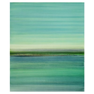 Meer 23, Tusche auf Leinwand, 100x120 cm